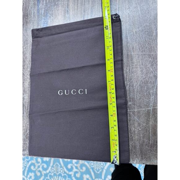 " GUCCI" Shoe Dust Bag, 13"T x 9.5"W - Picture 7 of 7